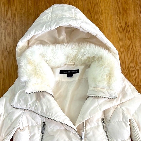French Connection Hooded Puffer Jacket - Picture 4 of 8